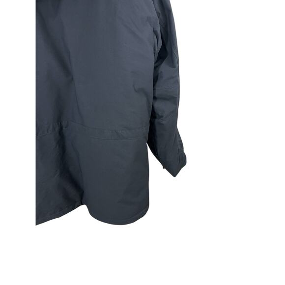 Vtg North Face Goose Down Coat XL Hyvent Mens Dark Gray Parka Jacket Winter - Picture 10 of 13